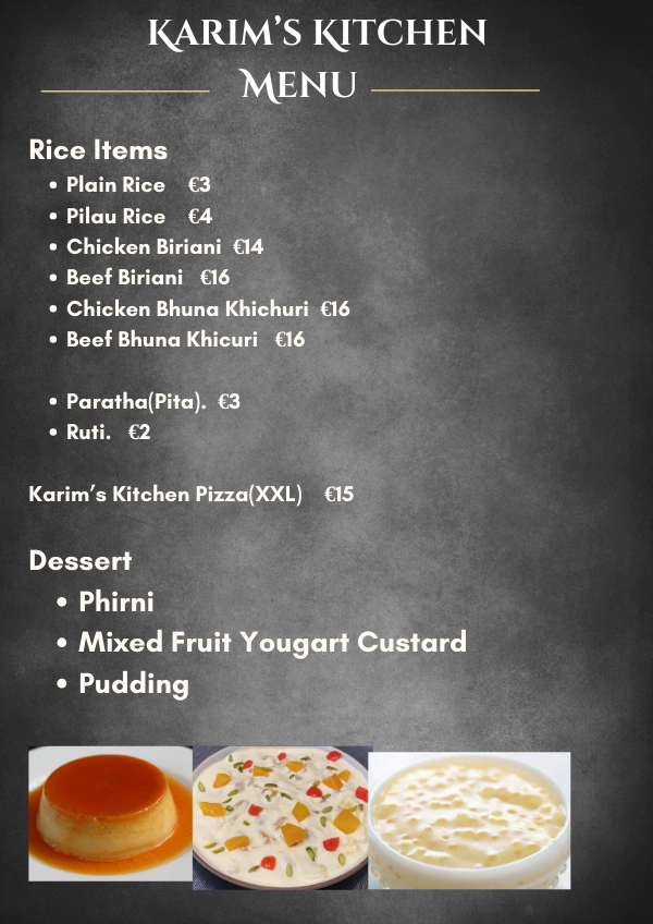 authentic Bangladeshi food